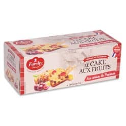 cake aux fruits prétranché